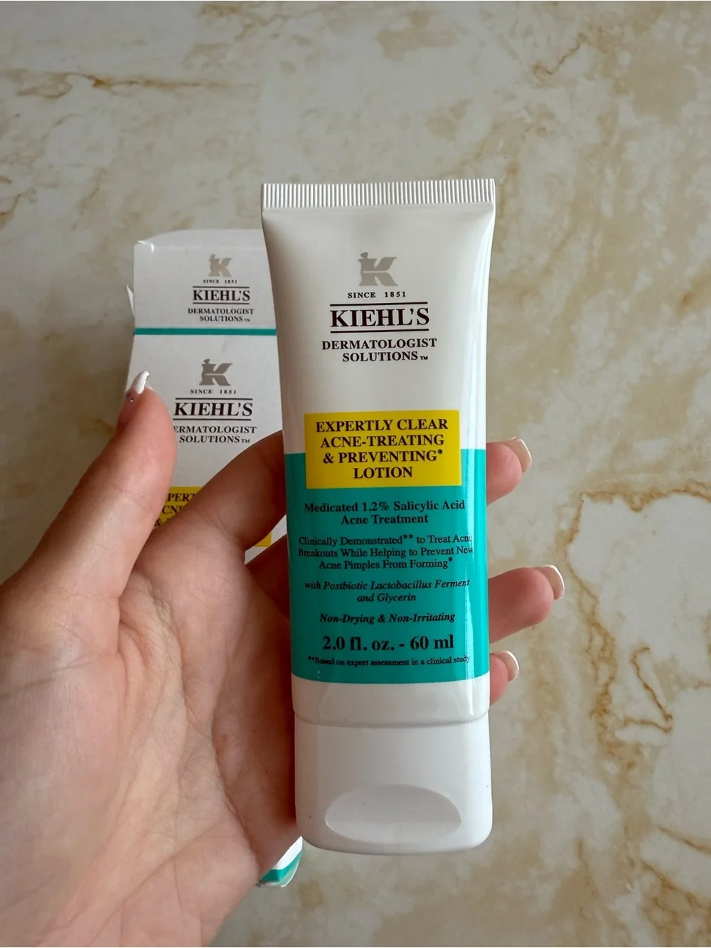 NWB Kiehl’s Expertly Clear Acne Treating & Preventing Lotion